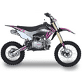 thumbnail image 4 of Ice Bear Whip 125 Pit/Dirt Bike, 125cc, 4-Speed Manual Transmission, Kick Start, Hydraulic Disc Brakes, 17 Inch Front Tire, 33 Inch Seat Height (2025 Model) (Teal/Black), 4 of 6