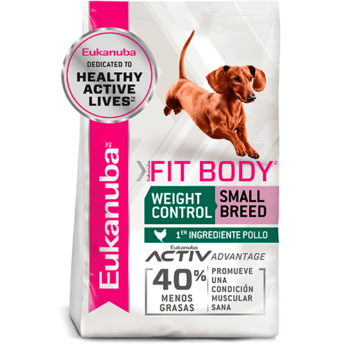 Alimento Croqueta Perro Raza Pequeña Eukanuba Fit Body 1.8Kg
