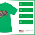 thumbnail image 4 of Tee Hunt Most Days I Wish I was My Cat Youth T-Shirt Dean Russo Kitten Pet Kids, Green, Small, 4 of 5