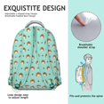 thumbnail image 5 of Hedgehog and Love Backpack for School,Cute School Bag,Schoolbag with Adjustable Shoulder Straps & Padded Back,15.3"x11"x7.1".﻿, 5 of 6
