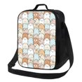 thumbnail image 1 of Vsdgher Lovely Bear Pattern Reusable Lunch Box, Insulated Lunch Bag Thickened Thermal Leakproof Lunch Tote Bag for Adult Office & Travel Picnic, 1 of 7