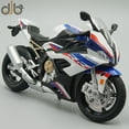 thumbnail image 1 of 1:12 Diecast Motorcycle Model Toy S1000rr Replica With Sound & Light, 1 of 3
