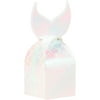Party Central Club Pack of 48 White and Pink Mermaid Themed Favor Boxes 7.3"