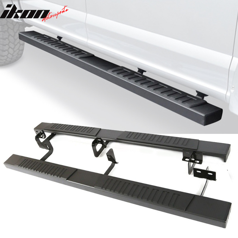 Fits 9913 Chevrolet Silverado Extended Cab Textured 76 Inch Long Running Board