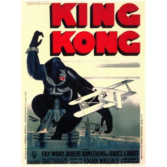 Posterazzi MOV143352 King Kong Movie Poster - 11 x 17 in.