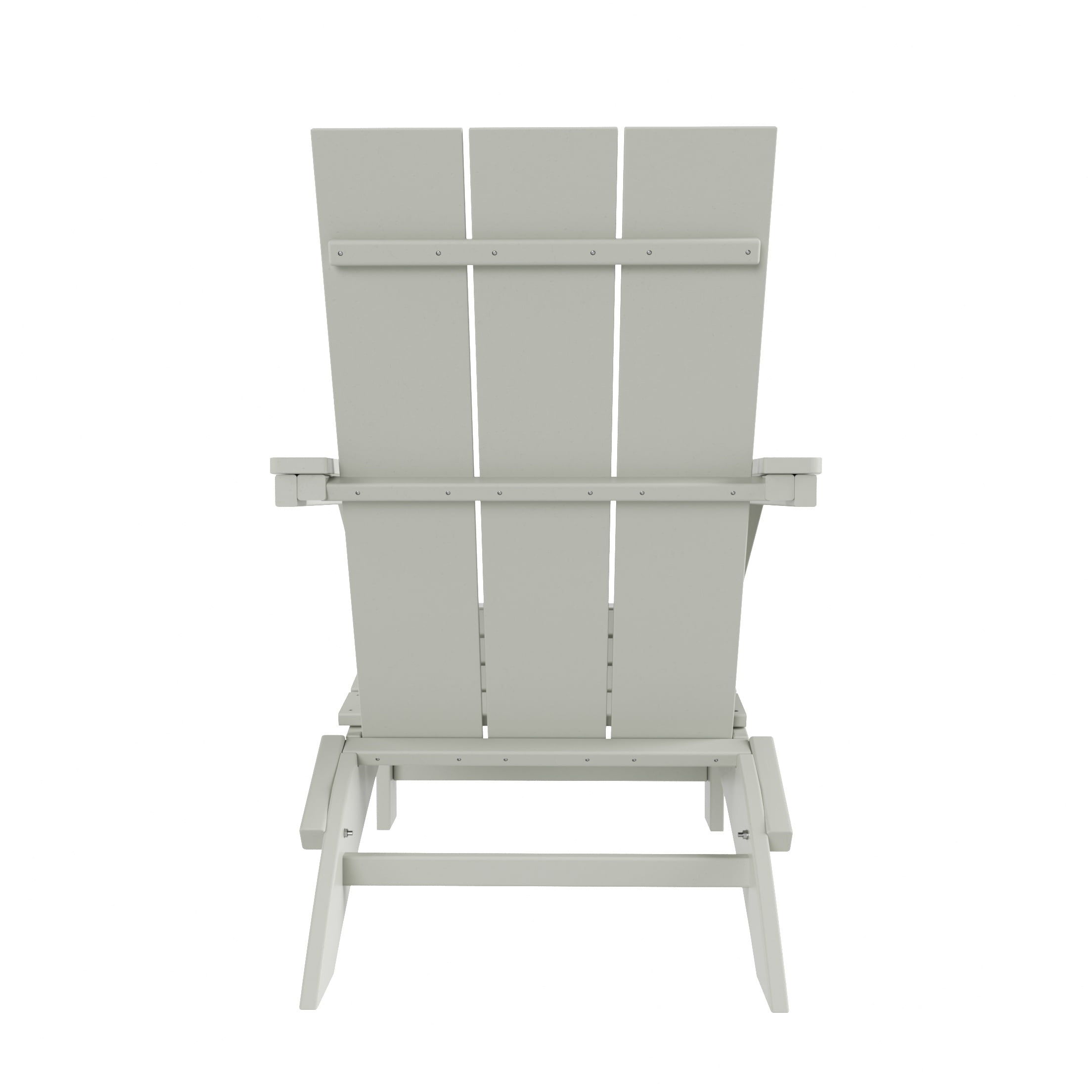 WestinTrends Ashore All-Weather Poly Lumber Adirondack Chairs, Foldable Modern Farmhouse Design, Outdoor Patio Seating, Sand
