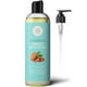 thumbnail image 1 of Aceite de almendras Pure Body Naturals 100% puro prensado en frío, 480 ml, 1 of 8