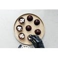 thumbnail image 3 of ZECATL Hot Chocolate Bomb Half Circle Baking Mold, How to Make Hot Chocolate Bomb with Marshmallows, The New Way to Enjoy the Milk (2pcs), 3 of 7