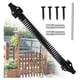 thumbnail image 2 of Tension Spring Adjustable Door Closer Automatic Door Closer Bar Door Closer Gate Springs Door Closer with 4 Screws, 2 of 5