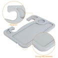 thumbnail image 5 of Gustave Car Steering Wheel Tray Laptop Mount Desk Multipurpose Car Seat Tray Table with Cup Holder for Work, Writing, Eating Food (Gray), 5 of 6