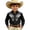 11#Black453, variant on Lullu Boys Western Cowboy Shirt Casual Long Sleeve Button Down Shirt for Kids, Sizes 4-13