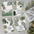 thumbnail image 4 of Sage Green Boho Christian Kitchen Towels Set of 4, Bible Verse Scripture Decorative Hand Towels for Bathroom, Inspirational Religious Dish Towels, Boho Kitchen Bathroom Decor, 18x26 Inch, 4 of 5