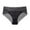 Black, variant on Women's Thongs Underwear Cotton Seamless Thongs for Women Lace Trim Panties (Red, M)