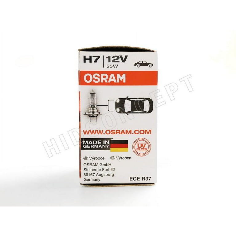 Osram H7L Long Life Halogen Bulb 64210L PX26d (Pack of 1)