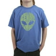 thumbnail image 1 of Boy's Word Art T-shirt - Beware of Humans, 1 of 2