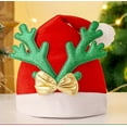 thumbnail image 2 of Vikakiooze Home Decor Unisex Christmas Decoration Outdoor Antler Plush Cute Christmas Hat, 2 of 7