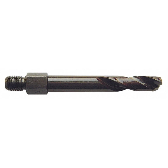High Speed Steel Threaded Shank Drill Bit, Wire Dimension#40, 0.0980 Decimal Equivalent