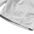 thumbnail image 6 of KeShDi Men Pajamas Sets On 2x Men's Solid Color Long Sleeve Hooded Zipper Pullover Jacket with Ice Silk Shorts and Sunscreen Clothing Set Gray S, 6 of 9