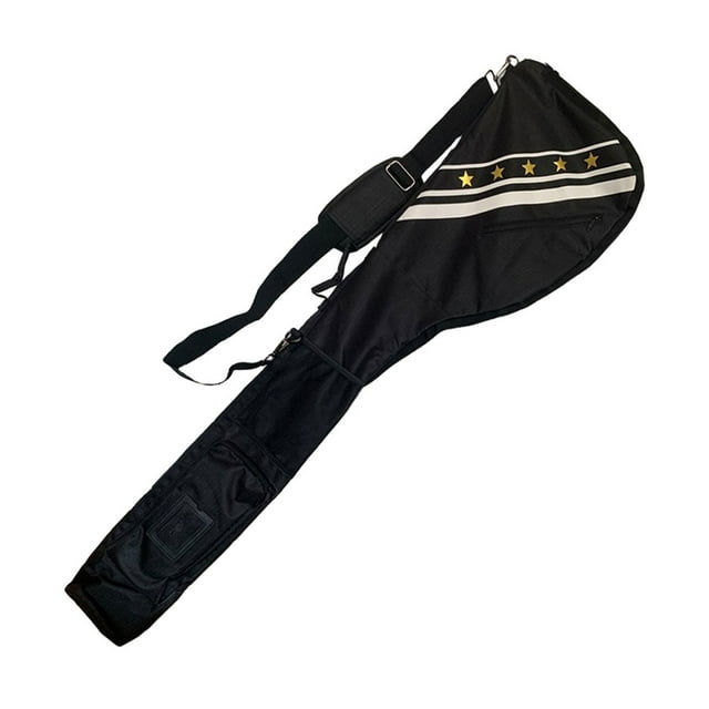 Greeniant Golf Sunday Carry Bag - Ligero e impermeable para hombres y mujeres Bolsa de viaje duradera 49 con capacidad para 10 palos negro Type2 NO2