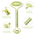 thumbnail image 3 of Set de herramientas faciales y rodillo de jade Dsenfurn Gua Sha 100% natural, 3 of 7