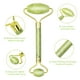 thumbnail image 3 of Set de herramientas faciales y rodillo de jade Dsenfurn Gua Sha 100% natural, 3 of 7