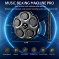 thumbnail image 4 of Prociv Upgrade Music Boxing Machine, Smart Bluetooth Interactive Wall-Mounted Punching Trainer with Red Gloves, Home Workout & Agility Training Equipment for Kids and Adults, 4 of 8