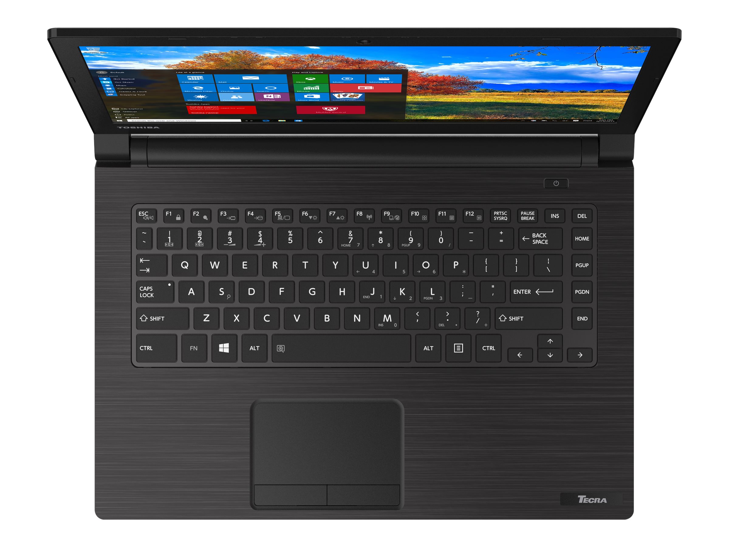 Dynabook Toshiba Tecra C40-C1401 - Intel Core i3 - 6006U - Win 7 Pro (includes Win 10 Pro License) - HD Graphics 520 - 4 GB RAM - 750 GB HDD - DVD SuperMulti - 14" 1366 x 768 (HD) - Wi-Fi 5 - graphite black, tile black (keyboard) - image 5 of 8