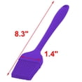thumbnail image 2 of Unique Bargains Bakery Silicone Cake Baking Tool Cream Basting Pastry Brush Purple, 2 of 4
