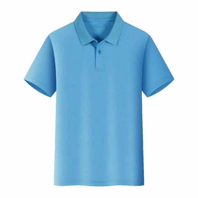 Chemise à Manches Courtes Respirante d'Été pour Femmes et Hommes, Mode Décontractée, Col à Revers, Couleur Unie