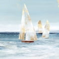 thumbnail image 3 of Isabelle Z 20x20 Black Modern Framed Museum Art Print Titled - Mainsail II, 3 of 5