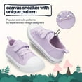 thumbnail image 6 of Kushyshoo Kid Canvas Shoes Casual Purple Children Sneaker Size 11 Little Girls, 6 of 7