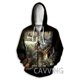 thumbnail image 3 of Nueva sudadera con capucha con cremallera y estampado 3D de Powerwolf para hombre, sudadera deportiva de estilo hip hop callejero para exteriores, abrigo informal con capucha para hombre, 3 of 5