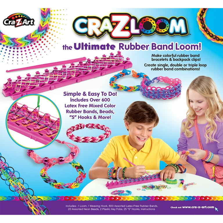 Get Creative with the Ultimate Rubber Band Cra-Z Loom!