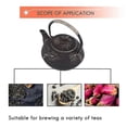 thumbnail image 3 of Japanese Cast Iron Teapot Kettle With Stainless Steel Infuser / Strainer , Plum Blossom 30 Ounce (, 3 of 5