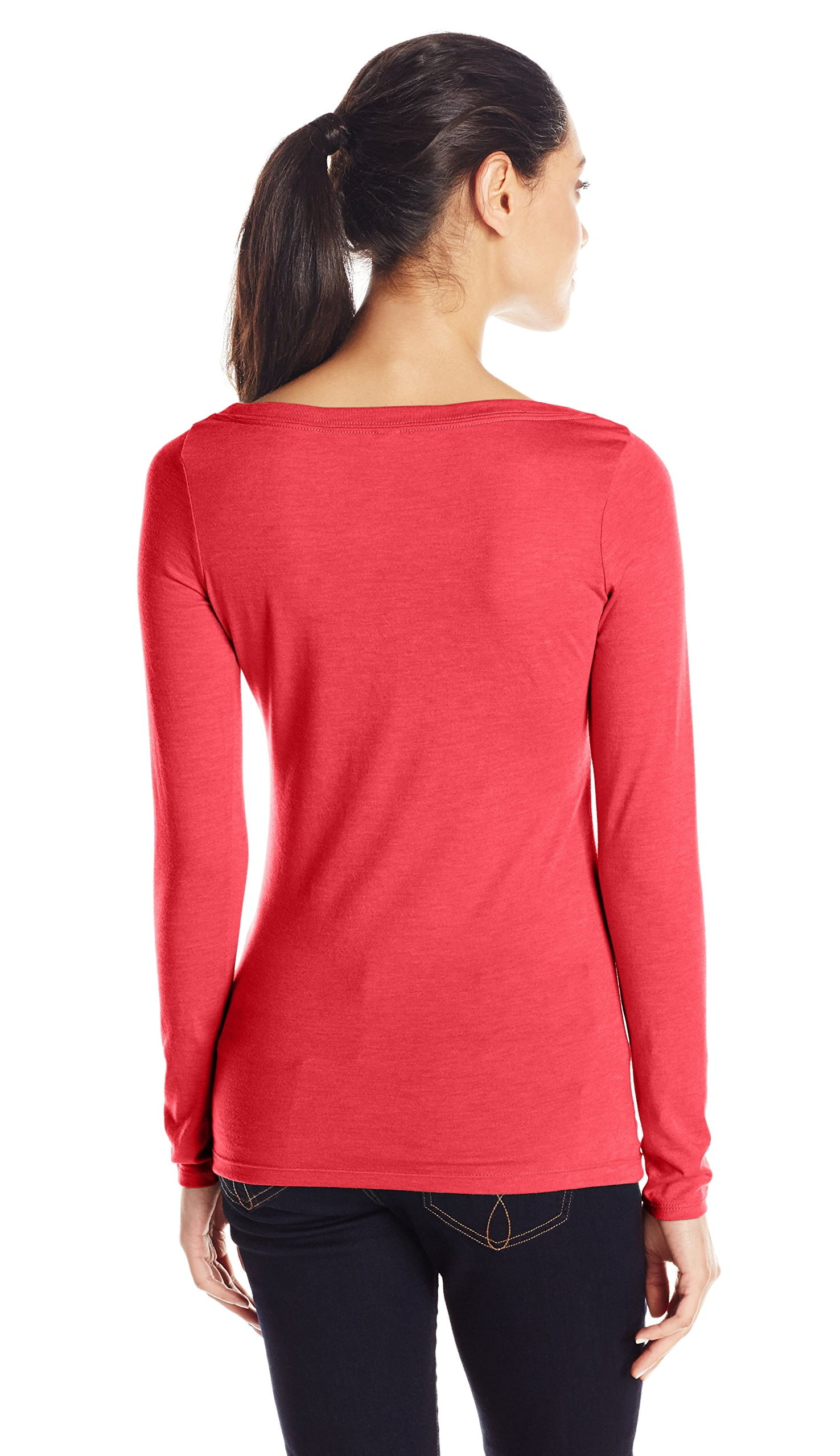 Women's Tri-Blend Long Sleeve Crewneck T-Shirt