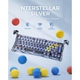 thumbnail image 2 of Teclado Mecánico Inalámbrico para Juegos GravaStar Mercury K1 Pro, 2 of 9