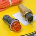 thumbnail image 2 of Longacre Racing 40150 Gagelite Warning Light Kit 230° Water Temp 1/2" NPT, 2 of 2
