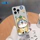 thumbnail image 4 of Crisantemo Dingdang Gato Para Iphone 14 Pro Max 14 Plus 13 11 12 7plus X Xr Xs 8 7 Se2020 Funda Espacial Transparente Blanda, 4 of 4