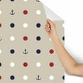 thumbnail image 3 of Marine Dots Removable Wallpaper 10'L x 24''W, 3 of 4