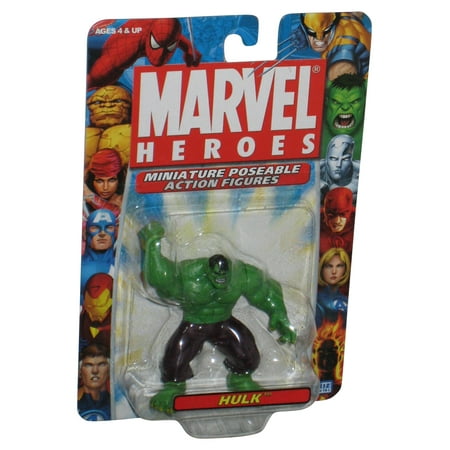 Marvel Heroes Incredible Hulk (2005) Toy Biz Poseable 2.5 Inch Figure