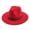 Red, variant on Rvusndi Cowboy Hat,Cowboy Hat Men Women Wide Brim Western Boho Summer Beach Hat Lightweight Fedora Sun Hat for Vacation Beach Octoberfest