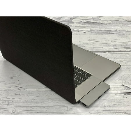 Hyper - DUO 7-Port USB-C Hub - USB-C Docking Station for Apple MacBook Pro and Air - Silver