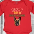 thumbnail image 4 of Inktastic Belgian Malinois Dog Boys or Girls Long Sleeve Baby Bodysuit, 4 of 5
