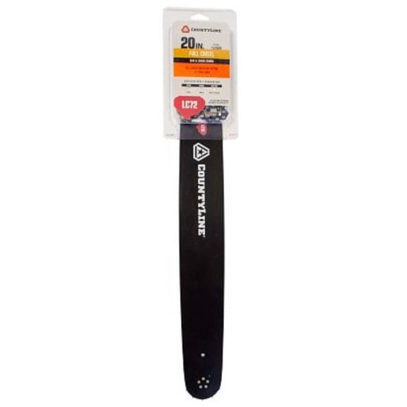 CountyLine BL8502072NS-4025TSC Chainsaw Guide Bar and Chain Combo 20" 72 Link