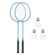 thumbnail image 1 of 2 raquetas de bádminton, volante de bádminton, raqueta de tenis profesional con 3 Azul, 1 of 8