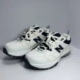 thumbnail image 1 of New Balance Men's 609 SNEAKERS Sz 9.5 EEEE WhiteNavy VGC Pls See Pics Ships Free, 1 of 6