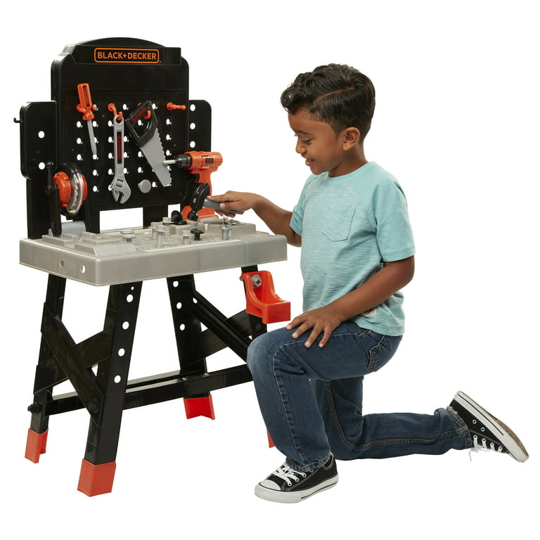 Black & Decker six piece pretend play toolset for kids, for home