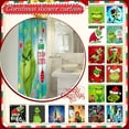thumbnail image 1 of Christmas Decorations  Decorations Funny Non Slip Toilet Polyester Cover Mat Set Bathroom Shower Curtain, 1 of 3