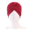 thumbnail image 4 of Mosey Women Men Hat Beanie Middle East Area Traditional Layered Solid Color Thick Vintage Unisex Windproof Hair Protection Adult Cap, 4 of 8