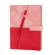 thumbnail image 1 of Cuaderno inteligente borrable, tamaño A5, resistente al agua, con aplicación de escritura repetida y registro inteligente, color rojo., 1 of 5